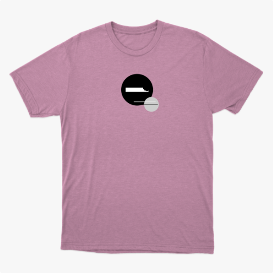 Camiseta Básica - Minimalista Asymmetry — O vazio, a Continuidade e a Dúvida